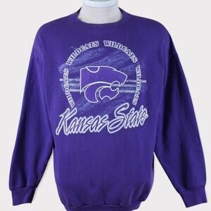 J46000 Kansas State Wildcats Sweatshirt Kansas University Kansas Purple